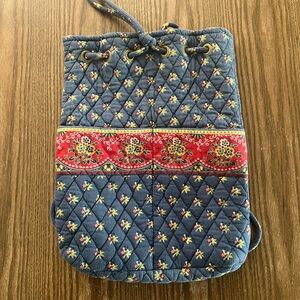 Vintage Vera Bradley 90’s Quilted Small Floral Backpack